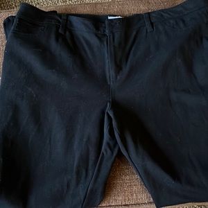 Ava & Viv 1X black denim jegging